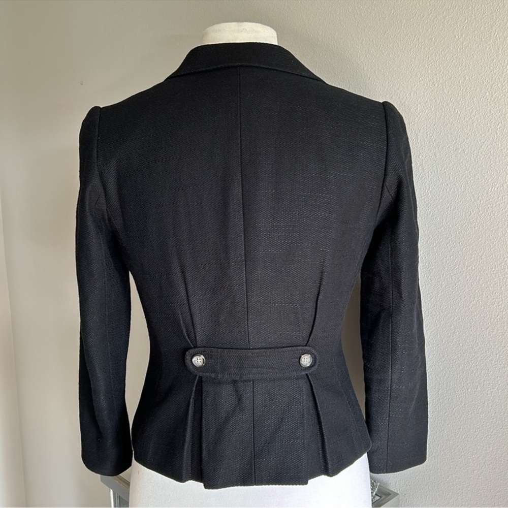 Banana Republic Black Textured Blazer - Picture 2 of 5